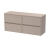 Havana Twin 1200mm 4-Drawer Wall Hung Vanity Unit with Countertop | Thumbnail Image