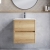 Havana Wall Hung 2-Drawer Vanity Unit with Basin 2 500mm Wide - Autumn Oak | Thumbnail Image