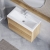 Havana Wall Hung 2-Drawer Vanity Unit with Basin 1 800mm Wide - Autumn Oak | Thumbnail Image