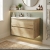 Havana Wall Hung 2-Drawer Vanity Unit with Basin 4 800mm Wide - Autumn Oak