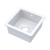 Nuie Undermount Fireclay Kitchen Sink 1.0 Bowl with Overflow 457mm L x 457mm W - White