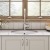 Nuie Undermount Round Kitchen Sink 1.0 Bowl with Central Waste and Overflow 460mm Diameter - White | Thumbnail Image
