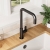 Nuie Kosi Mono Kitchen Sink Mixer Tap Single Lever Handle - Matt Black | Thumbnail Image