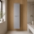Nuie Lunar Wall Hung 2-Door Tall Unit 356mm Wide - Satin Grey | Thumbnail Image