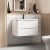 Lunar 800mm 2-Drawer Wall Hung Vanity Unit