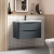 Lunar 800mm 2-Drawer Wall Hung Vanity Unit