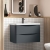 Lunar 800mm 2-Drawer Wall Hung Vanity Unit | Thumbnail Image
