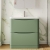 Lunar 800mm 2-Drawer Floor Standing Vanity Unit | Thumbnail Image