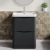 Lunar 600mm 2-Drawer Floor Standing Vanity Unit | Thumbnail Image