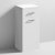 Nuie Mayford Laundry Basket 350mm Wide x 300mm Deep - Gloss White