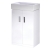 Nuie Mayford Floor Standing 2-Door Vanity Unit with Basin 450mm Wide - White