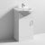 Nuie Mayford Bathroom Vanity Unit with Basin 450mm Wide - 1 Tap Hole