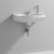 Nuie Melbourne Wall Hung Cloakroom Basin 450mm Wide - 1 Tap Hole