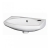 Nuie Melbourne Wall Hung Cloakroom Basin 450mm Wide - 1 Tap Hole