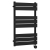 Nuie Flat Panel Matt Black Electric Heated Towel Rail
