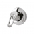 Nuie Ocean Manual Concealed Shower Valve Single Handle - Chrome