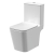 Nuie Orlen Rimless Open Back Close Coupled Toilet with Push Button Cistern - Soft Close Seat | Thumbnail Image