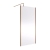 Nuie Outer Framed Brushed Bronze Wetroom Screen with Support Bar 1000mm W x 1850mm H - 8mm Glass | Thumbnail Image
