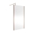 Nuie Outer Framed Brushed Bronze Wetroom Screen with Support Bar 1100mm W x 1850mm H - 8mm Glass | Thumbnail Image