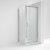 Nuie Pacific Pivot Door Square Shower Enclosure 800mm x 800mm - 6mm Glass