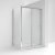Hudson Reed Pacific Sliding Door Square Shower Enclosure 1000mm x 1000mm with Tray - 6mm Glass