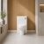 Nuie Parade Back to Wall WC Toilet Unit 550mm Wide - Gloss White | Thumbnail Image