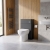 Nuie Parade Back to Wall WC Toilet Unit 550mm Wide - Satin Anthracite | Thumbnail Image