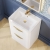 Nuie Parade Floor Standing 2-Drawer Vanity Unit with Ceramic Basin 600mm Wide - White Gloss | Thumbnail Image