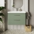 Parade 800mm 2-Drawer Wall Hung Vanity Unit