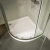 Nuie Pearlstone Offset Quadrant Right Handed Shower Tray 900mm x 760mm - White