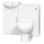 Nuie Sienna Combination Furniture Pack With WC Unit 500mm without Tap