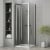 Rene Polished Chrome Bi-Fold Shower Door - 4mm Glass
