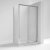 Nuie Rene Sliding Shower Door - 6mm Glass