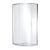 Nuie Rene Polished Chrome Single Entry Quadrant Shower Enclosure 900mm x 900mm - 6mm Glass