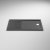 Nuie Slate Rectangular Walk-In Shower Tray 1700mm x 700mm - Grey