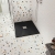 Nuie Slimline Black Slate Effect 32mm Square Shower Tray | Thumbnail Image