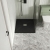 Nuie Slimline Black Slate Effect 32mm Square Shower Tray | Thumbnail Image