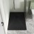 Nuie Slimline Slate Rectangular Shower Tray 1400mm x 900mm - Black