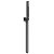 Nuie Windon Square Pencil Shower Handset with Hose and Bracket - Matt Black