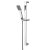 Nuie Square Slider Rail Shower Kit 700mm High - Chrome