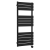 Nuie Flat Panel Matt Black Electric Heated Towel Rail