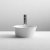 Nuie Vessel Round Sit-On Countertop Basin 360mm Wide - 0 Tap Hole