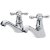 Nuie Viscount Basin Taps and Bath Shower Mixer Tap - Chrome