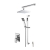 Nuie Windon Manual Concealed Complete Mixer Shower with Diverter - Chrome