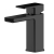 Nuie Windon Mono Basin Mixer Tap With Push Button Waste - Matt Black | Thumbnail Image