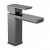 Nuie Windon Mono Basin Mixer Tap with Push Button Waste - Brushed Pewter