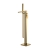 Nuie Windon Freestanding Bath Shower Mixer Tap with Shower Kit - Brushed Brass