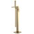 Nuie Windon Freestanding Bath Shower Mixer Tap with Shower Kit - Brushed Brass
