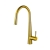 Nuie Ziro Pull Out Kitchen Sink Mixer Tap Single Lever Handle - Brushed Gold | Thumbnail Image