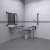 Nymas NymaPRO Back to Wall Doc M Toilet Pack with Steel Grab Rails and TMV3 Valve - Dark Grey
